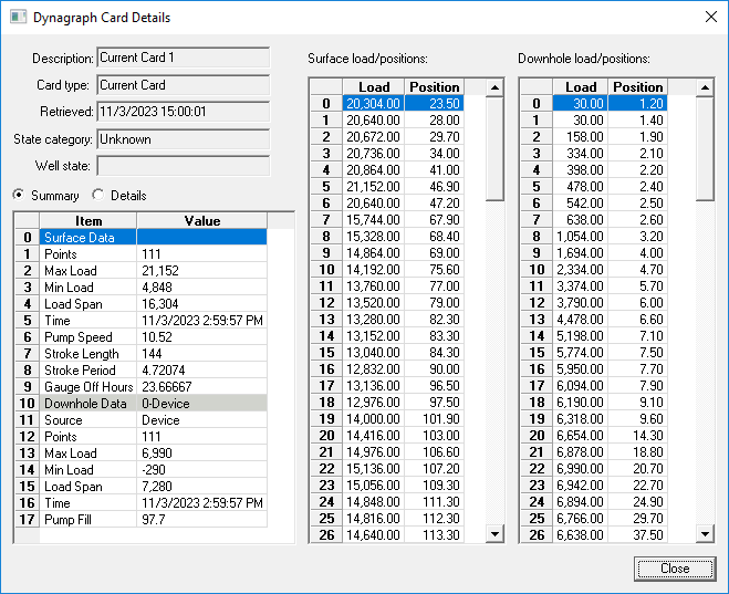 Card Details